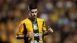 Rômulo, meia do Palmeiras emprestado ao Novorizontino -Foto: Vinicius Silva/AGIF