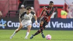 Dudu, jogador do Vitoria durante partida contra o Corinthians no estadio Barradao pelo campeonato Brasileiro A 2025. Foto: Jhony Pinho/AGIF