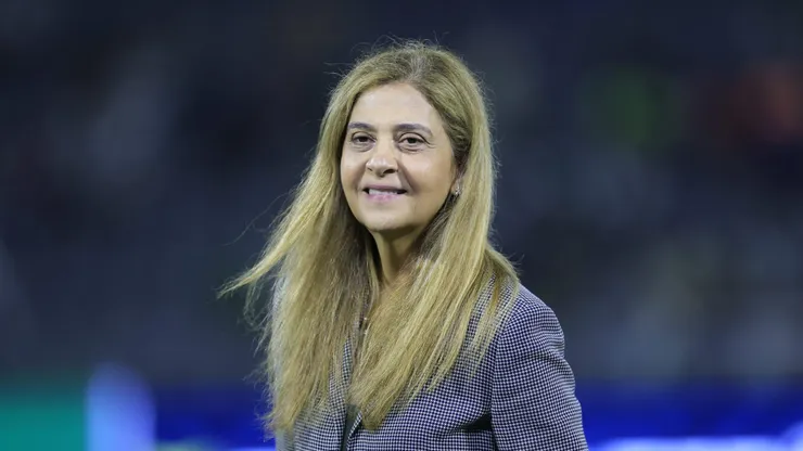 Leila Pereira, atual presidente do Palmeiras