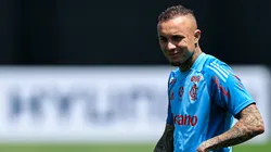 Cebolinha durante treino no Flamengo. Photo by Buda Mendes/Getty Images