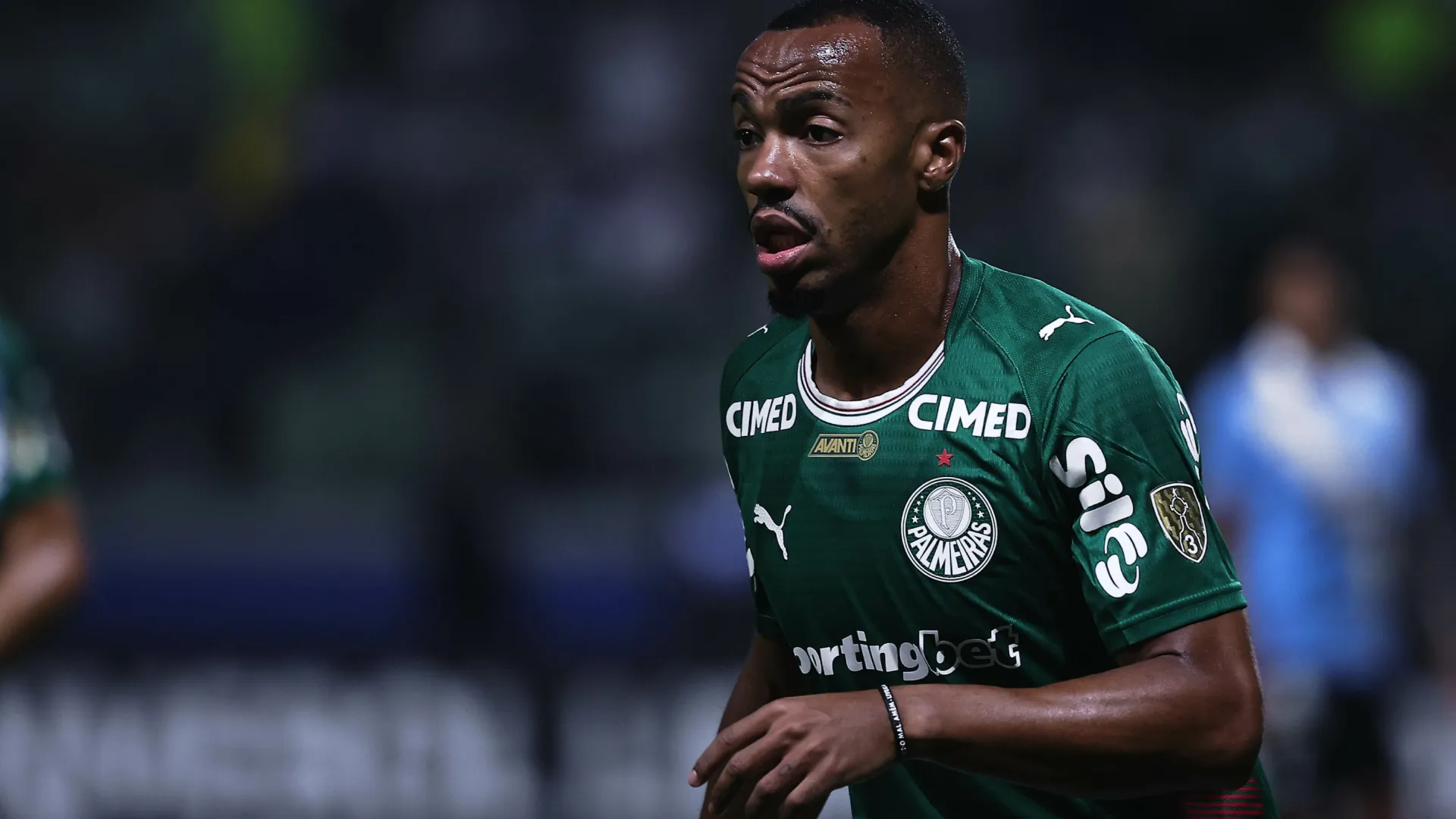 Marlon Freitas vai desfalcar o Palmeiras por suspensão – Foto: Ettore Chiereguini/AGIF