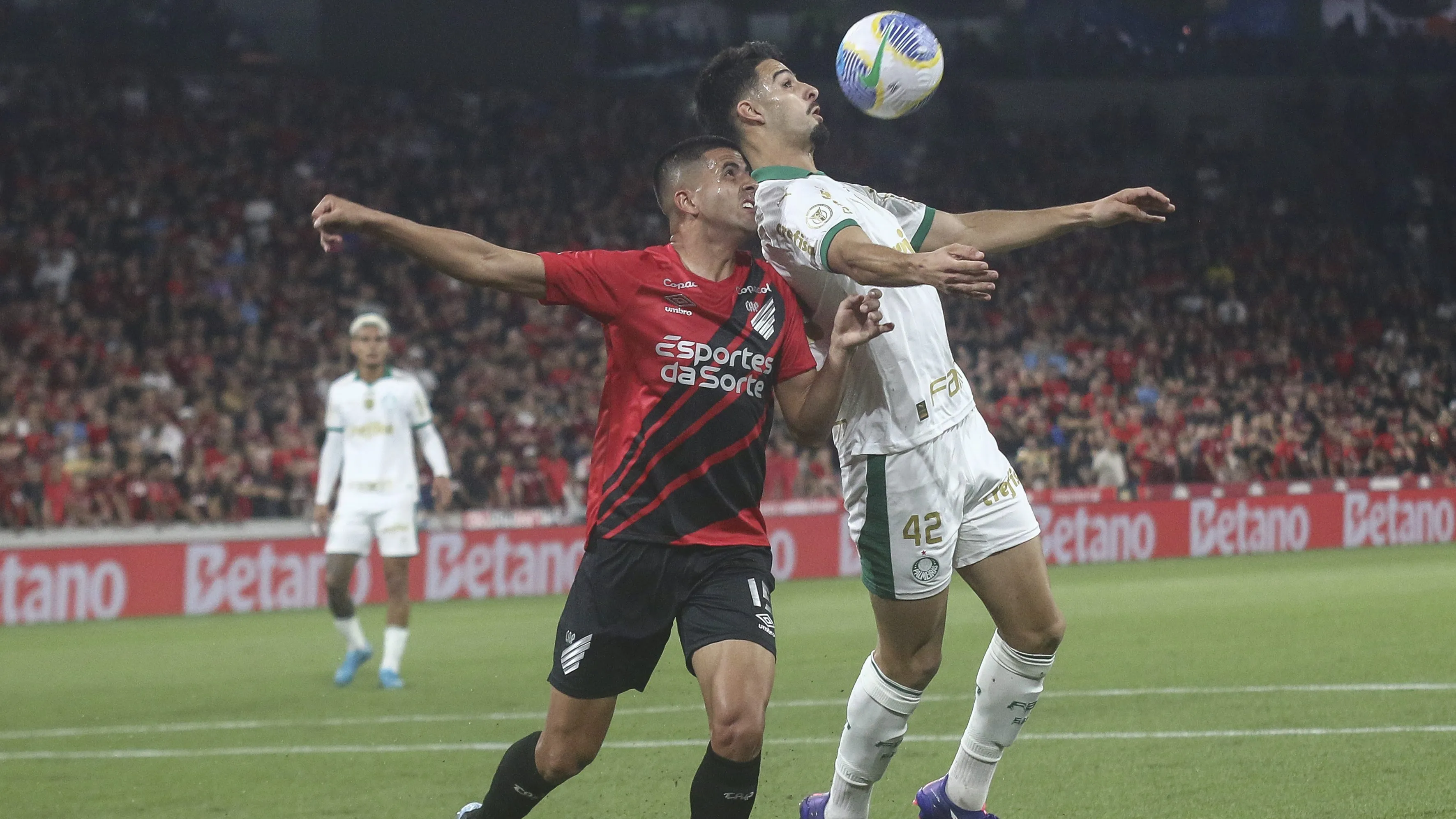 Athletico-PR e Palmeiras em 2024. Foto: Gabriel Machado/AGIF