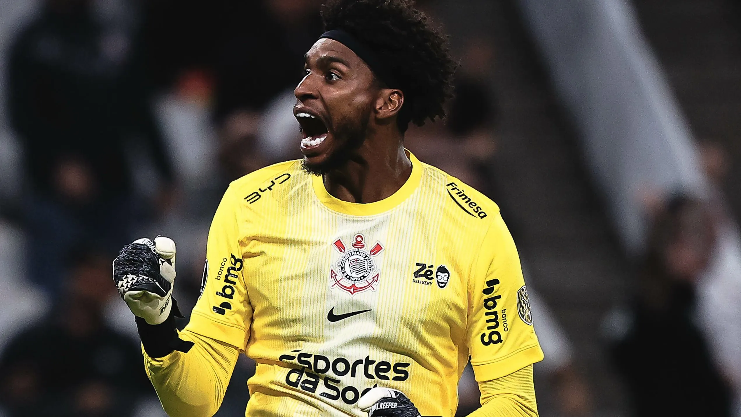 Hugo Souza. Foto: Ettore Chiereguini/AGIF