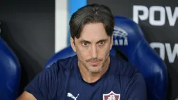 RJ - RIO DE JANEIRO - 15/04/2026 - COPA LIBERTADORES 2026, FLUMINENSE X INDEPENDIENTE RIVADAVIA - Luis Zubeldia tecnico do Fluminense durante partida contra o Independiente no estadio Maracana pelo campeonato Copa Libertadores 2026. Foto: Thiago Ribeiro/AGIF