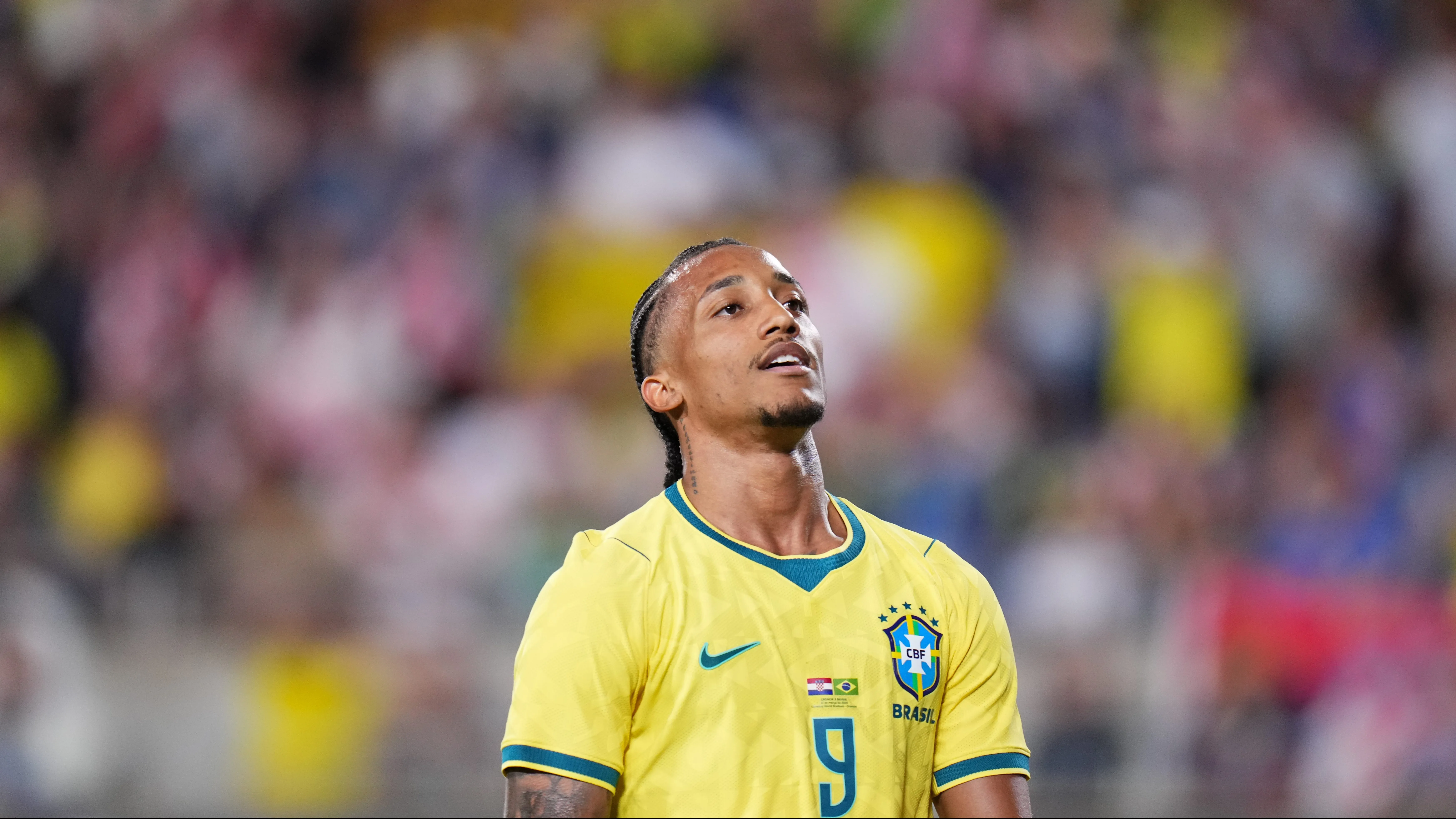 João Pedro pela Seleção. (Photo by Rich Storry/Getty Images)