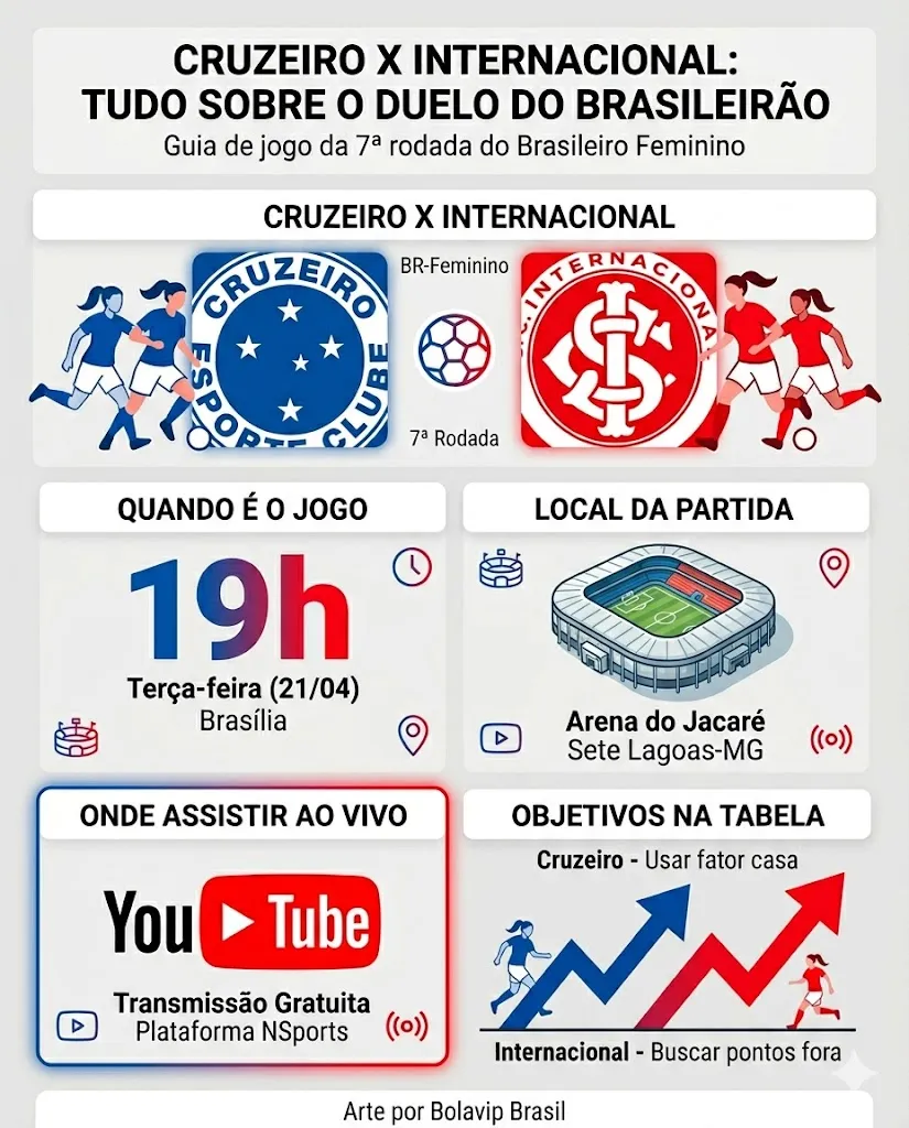 Infográfico gerado pelo Gemini AI/Bolavip Brasil