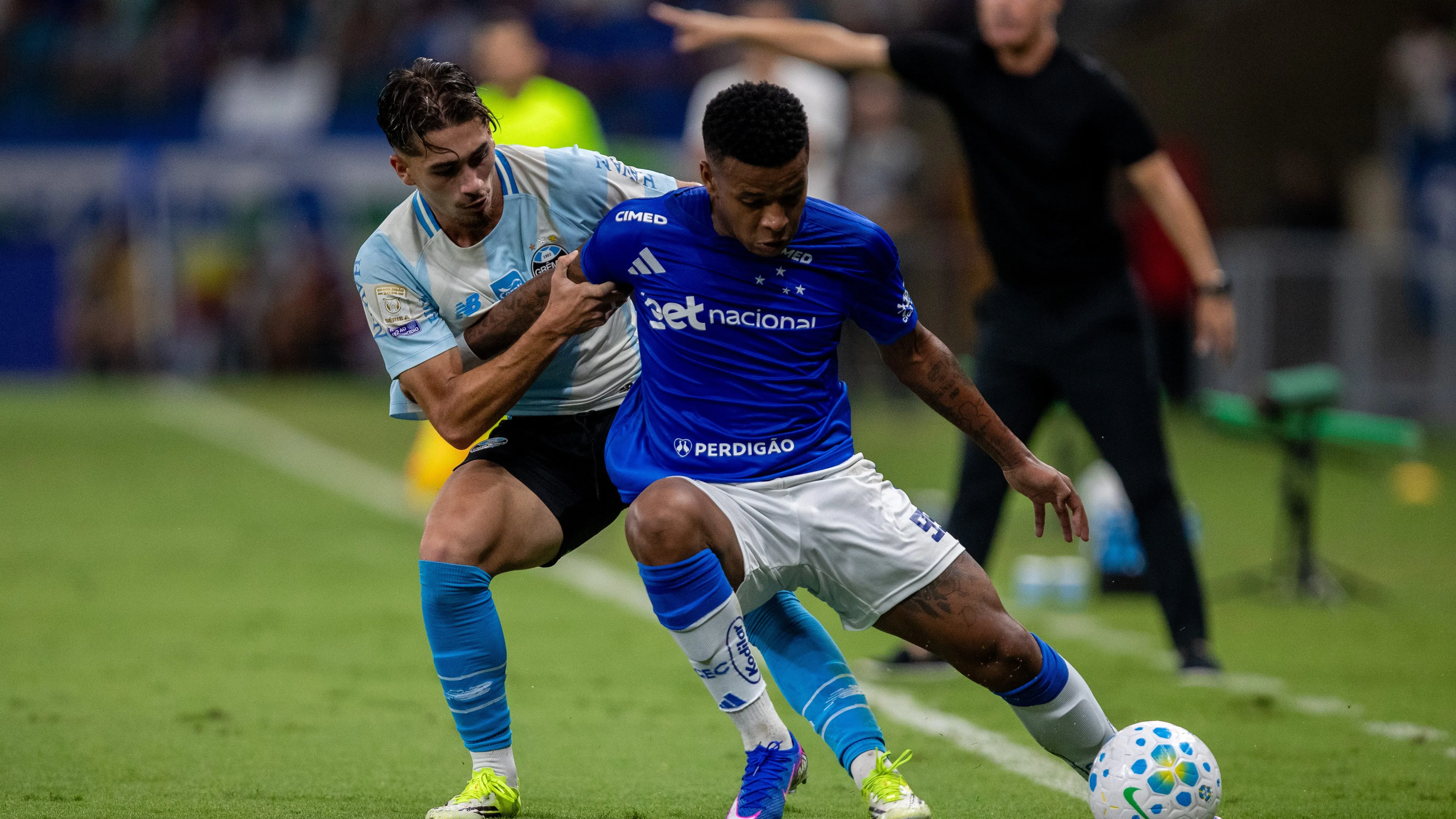 Cruzeiro x Grêmio - Foto: Fernando Moreno/AGIF.