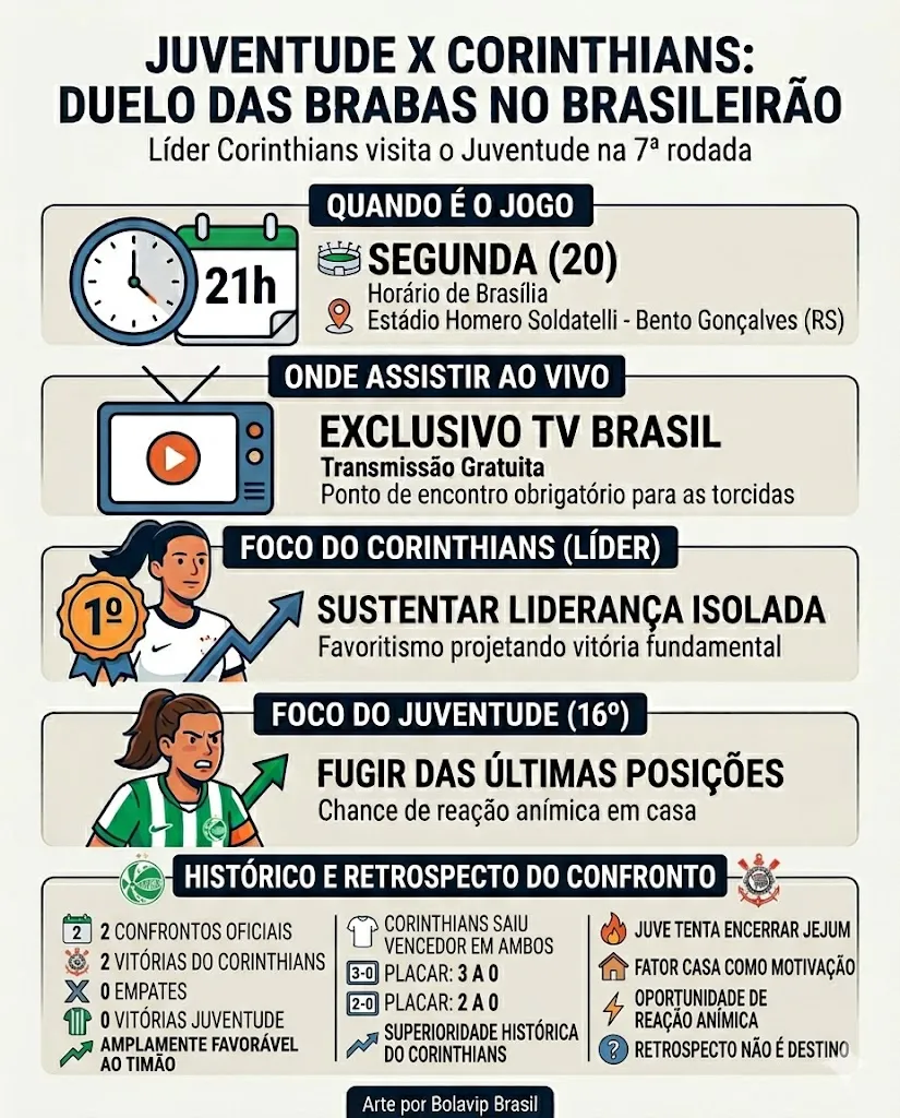Infográfico gerado pelo Gemini AI/Bolavip Brasil
