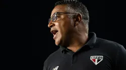 Roger Machado tecnico do Sao Paulo durante partida contra o Vasco no estadio Sao Januario pelo campeonato Brasileiro A 2026. Foto: Jorge Rodrigues/AGIF