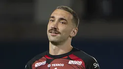 Ortiz durante partida do Flamengo na Série A