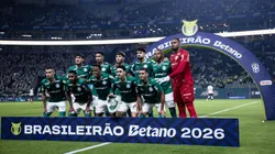 Time titular do Palmeiras no último jogo em casa pela Série A