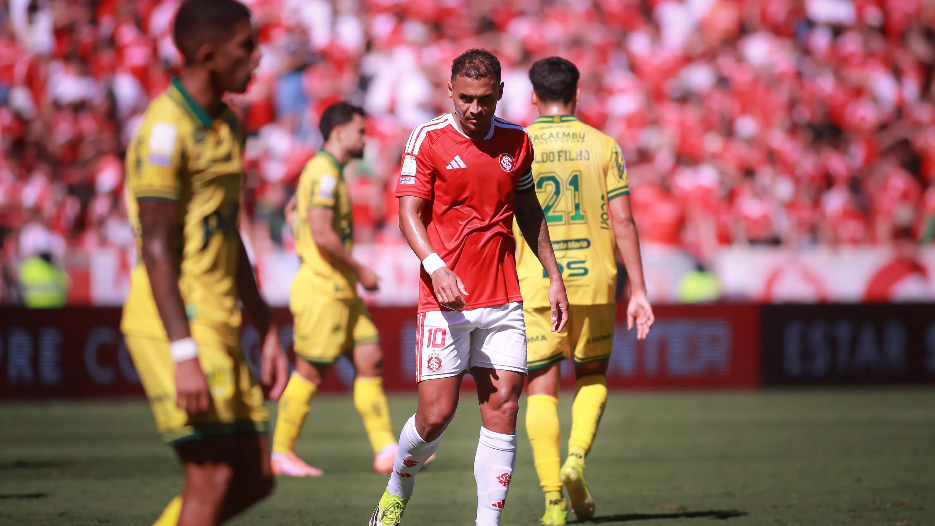Alan Patrick durante partida contra o Mirassol. Foto: Maxi Franzoi/AGIF