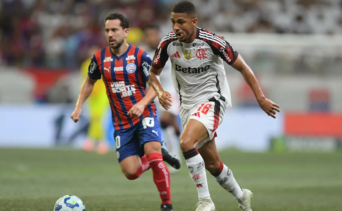 Flamengo x Bahia: onde assistir ao vivo, horário e escalações do jogo de hoje