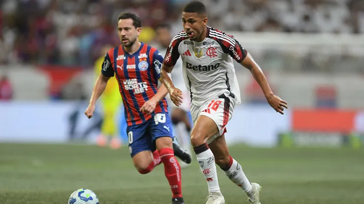 Flamengo x Bahia. Foto: Jhony Pinho/AGIF