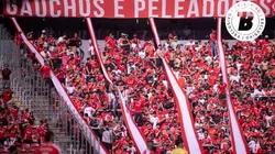 Torcida do Internacional durante partida contra Mirassol no estadio Beira-Rio pelo campeonato Brasileiro A 2026. Foto: Maxi Franzoi/AGIF