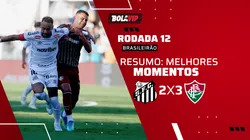 Santos 2 x 3 Fluminense. Foto: Mauricio De Souza/AGIF