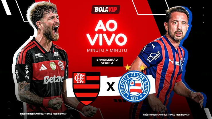Flamengo vence Bahia, no Maraca, pelo Brasileirão