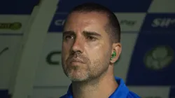 João Martins técnico do Palmeiras durante partida contra o Athletico-PR. Foto: Anderson Romao/AGIF