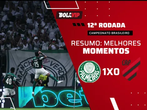 Com um a menos, Palmeiras vence Athletico-PR e mantém folga na liderança