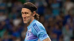 - Cassio jogador do Cruzeiro durante partida contra o Botafogo no estadio Mineirao