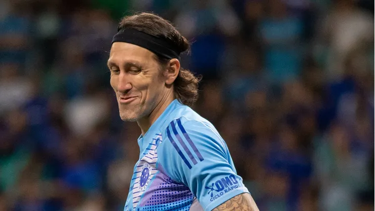 - Cassio jogador do Cruzeiro durante partida contra o Botafogo no estadio Mineirao