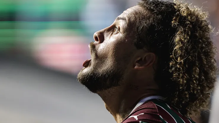 Guga foi decisivo na vitória do Fluminense. Foto:Lucas Merçon/Fluminense F.C.