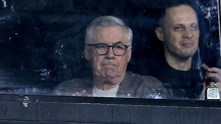 Ancelotti na Seleção Brasileira. Foto: Buda Mendes/Getty Images