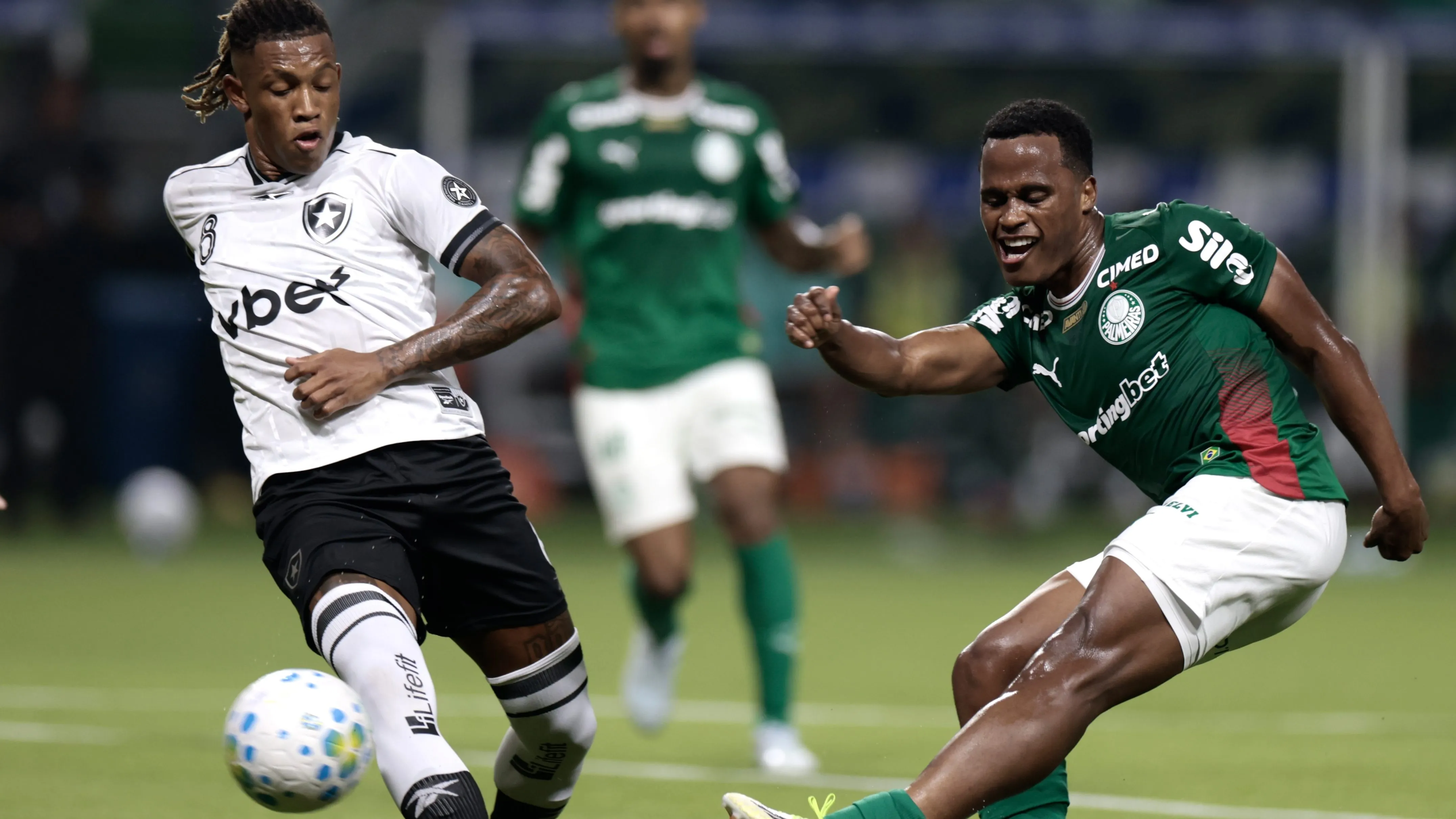 Danilo encara o Palmeiras atuando pelo Botafogo – Foto: Marcello Zambrana/AGIF