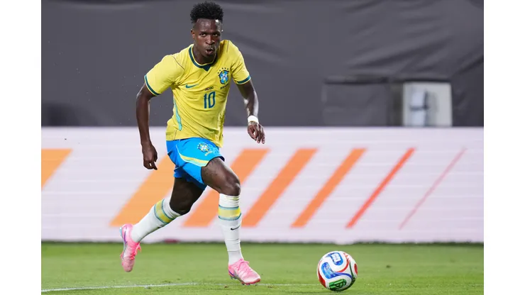Vinicius Jr é um dos principais nomes da Seleção Brasileira. Foto: Rich Storry/Getty Images