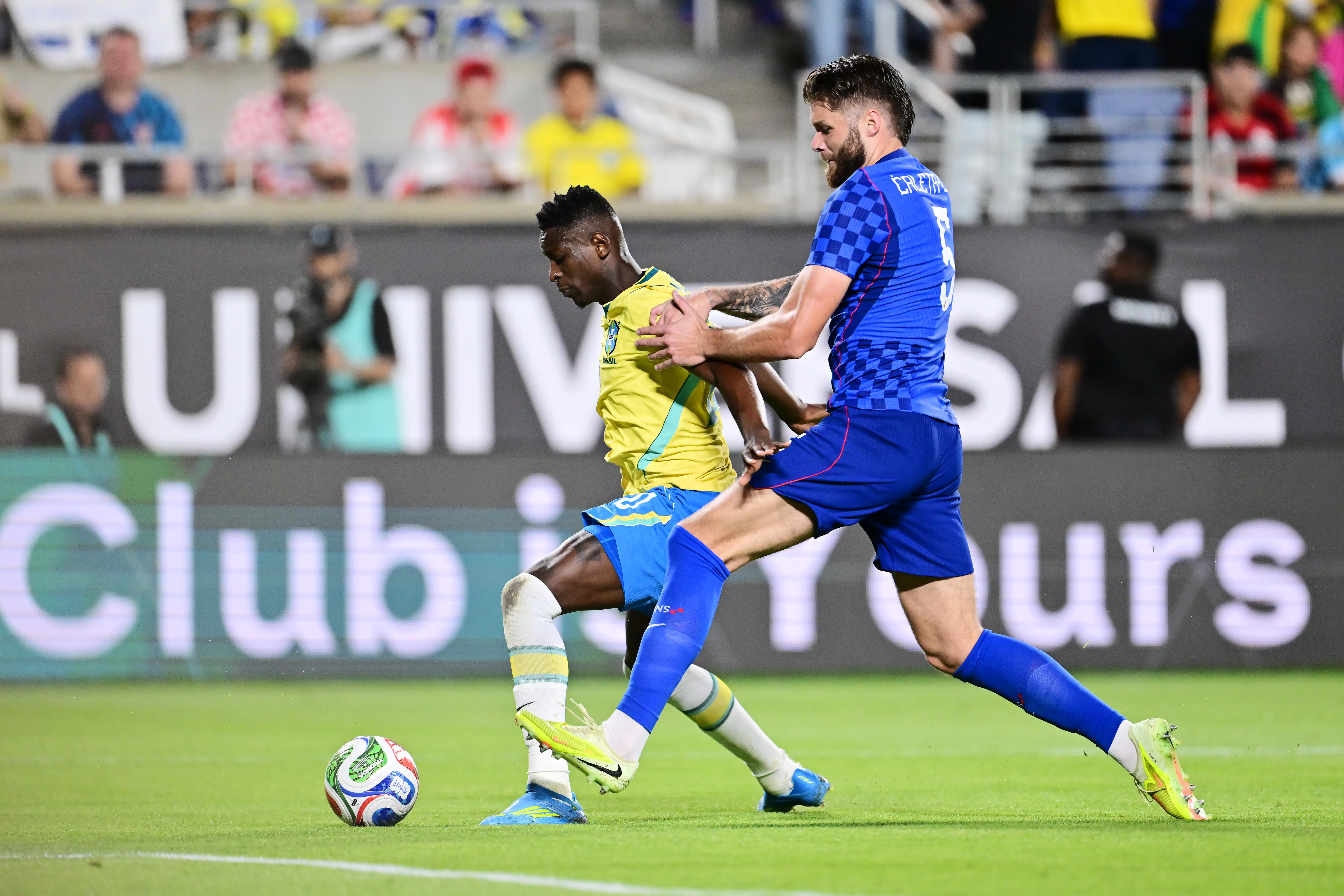 Brasil venceu a Croácia no último amistoso disputado. Foto: Julio Aguilar/Getty Images