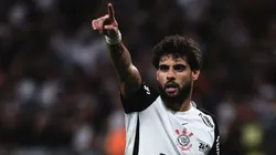 Yuri Alberto em campo pelo Corinthians. Foto: Ettore Chiereguini/AGIF