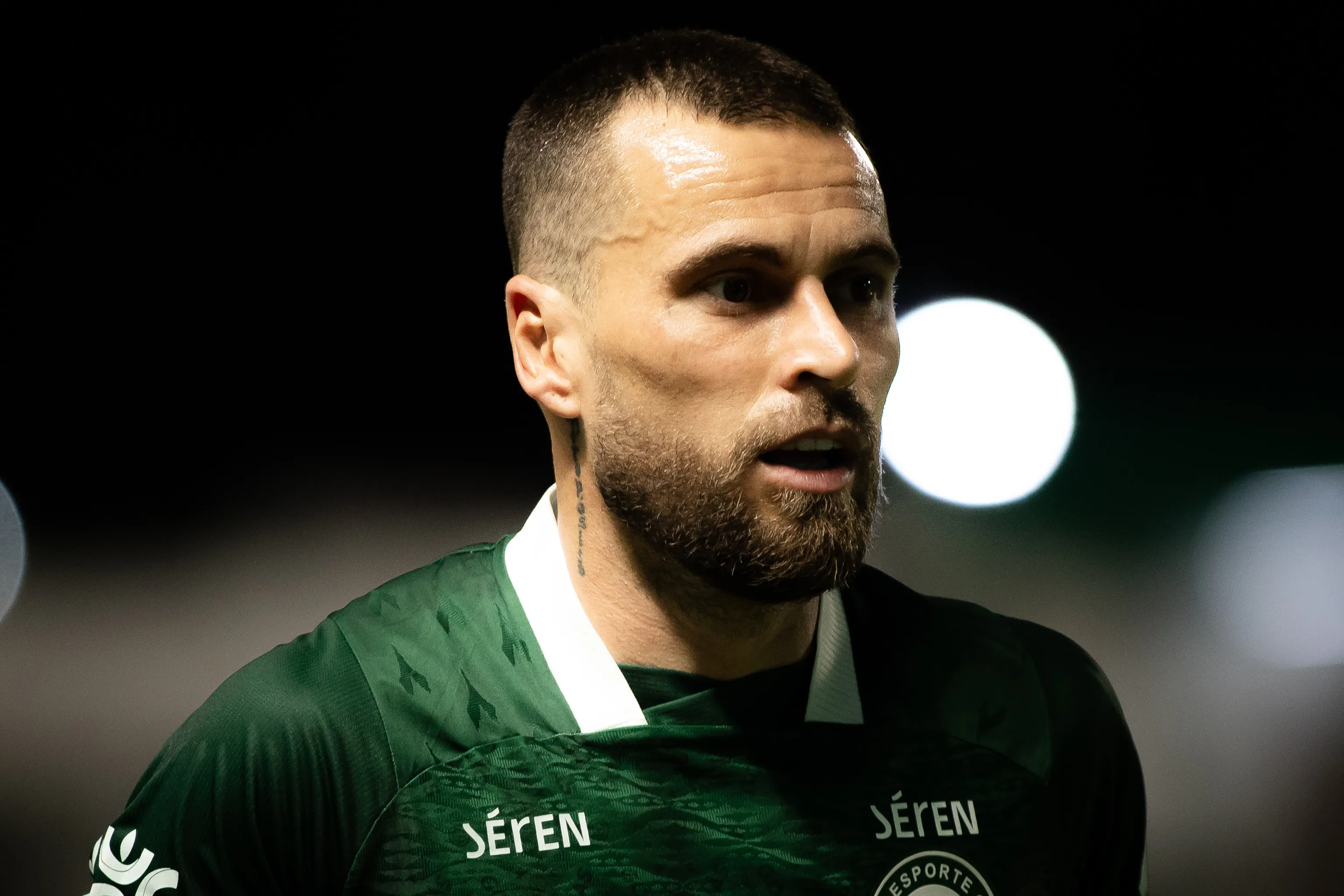 Lucas Lima  jogador do Goiás durante partida contra o Cuiabá no Campeonato Brasileiro B 2026. Foto: Isabela Azine/AGIF