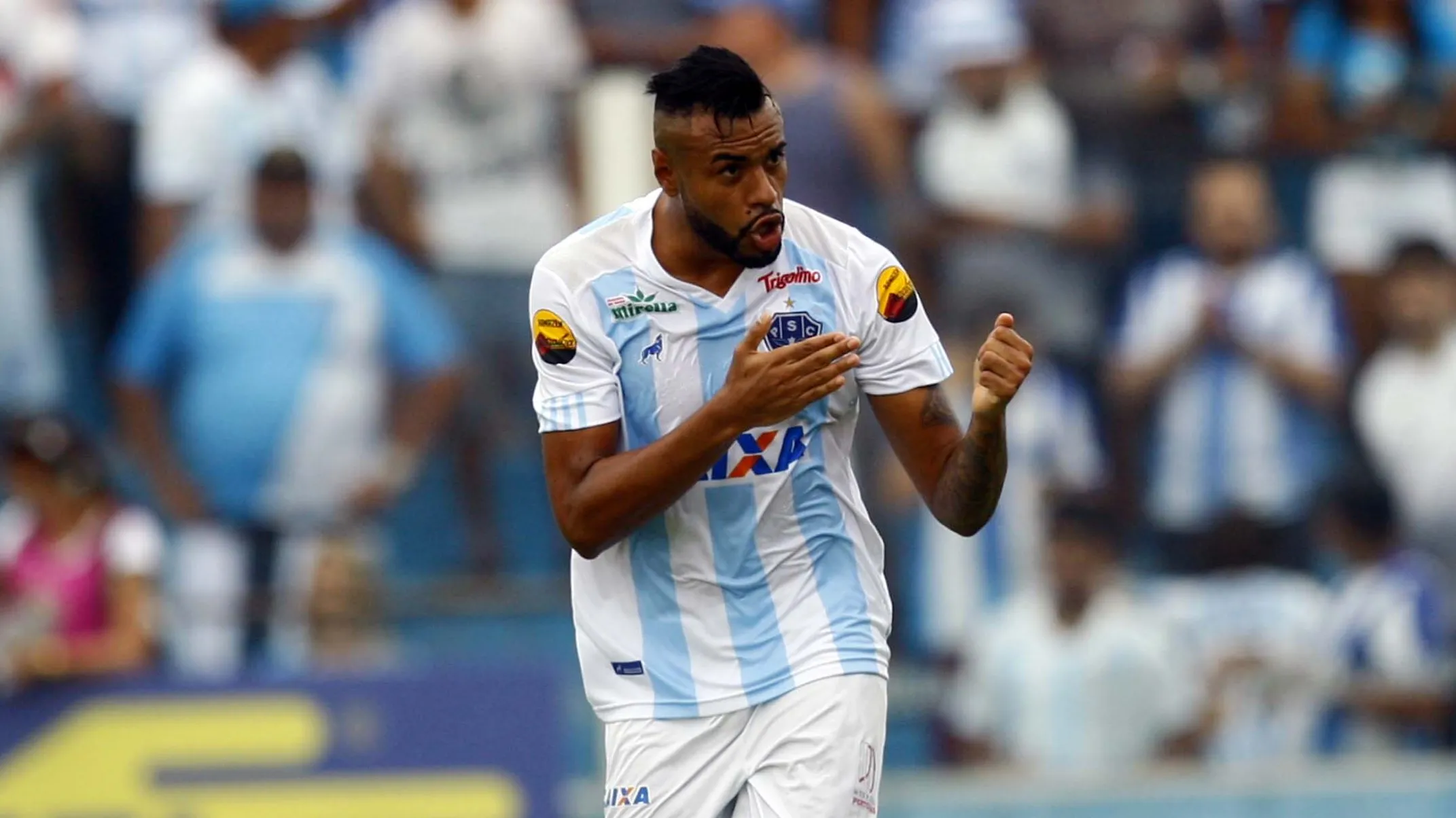 Cassiano em campo pelo Paysandu em 2018. Foto: Thiago Gomes/AGIF