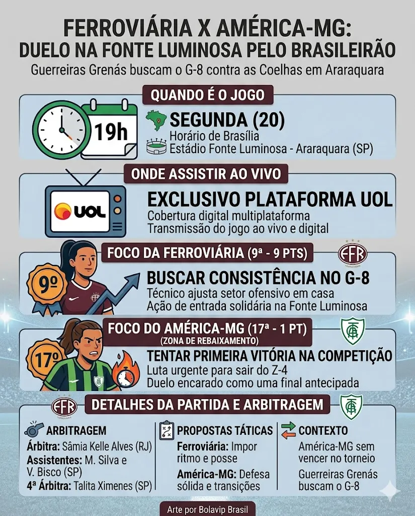 Infográfico gerado pelo Gemini AI/Bolavip Brasil