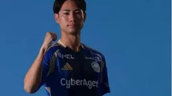 Tenshiro Takasaki, o Ten, contratado para a base do Grêmio — Foto: Divulgação/Machida Zelvia