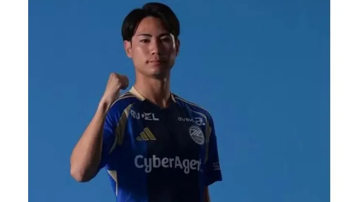 Tenshiro Takasaki, o Ten, contratado para a base do Grêmio — Foto: Divulgação/Machida Zelvia