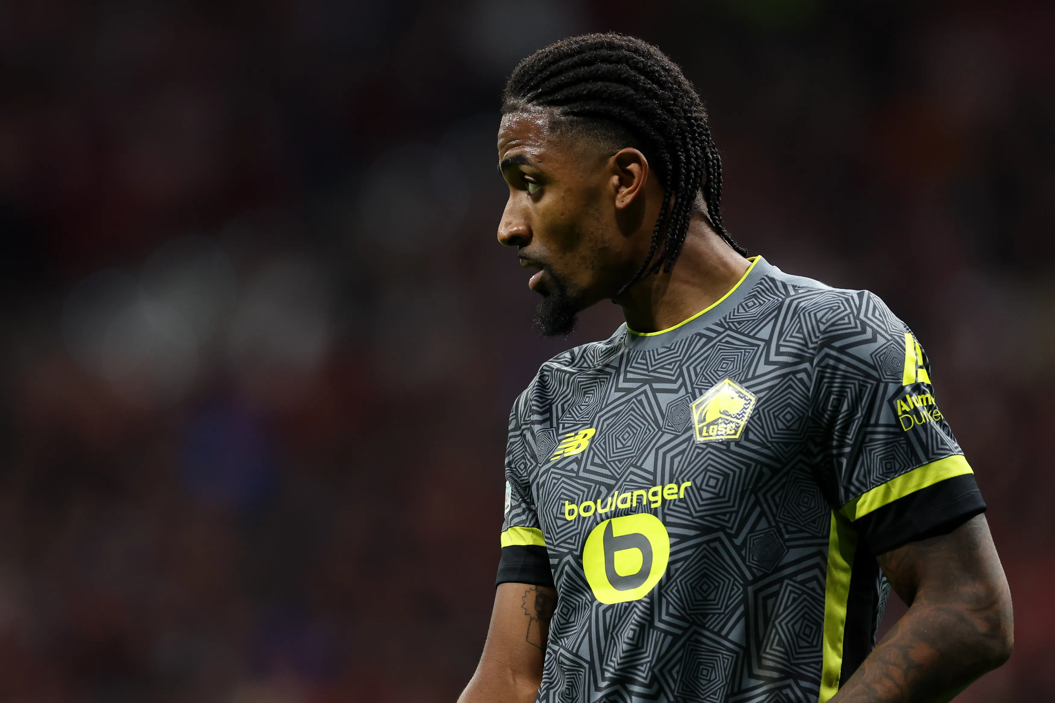 Alexsandro Ribeiro atuando pelo Lille – Foto: Florencia Tan Jun/Getty Images