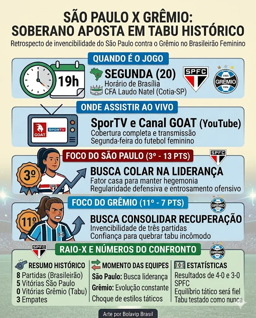 Infográfico gerado pelo Gemini AI/Bolavip Brasil