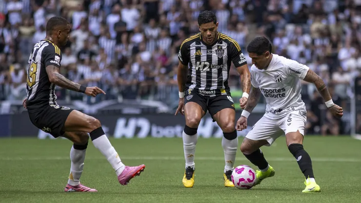 Hulk jogador do Atlético-MG durante partida contra o Ceará. Foto: Fernando Moreno/AGIF