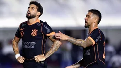 Yuri Alberto jogador do Corinthians lamenta durante partida contra o Santos. Foto: Marcello Zambrana/AGIF