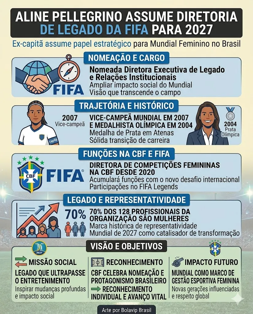 Infográfico gerado pelo Gemini AI/Bolavip Brasil