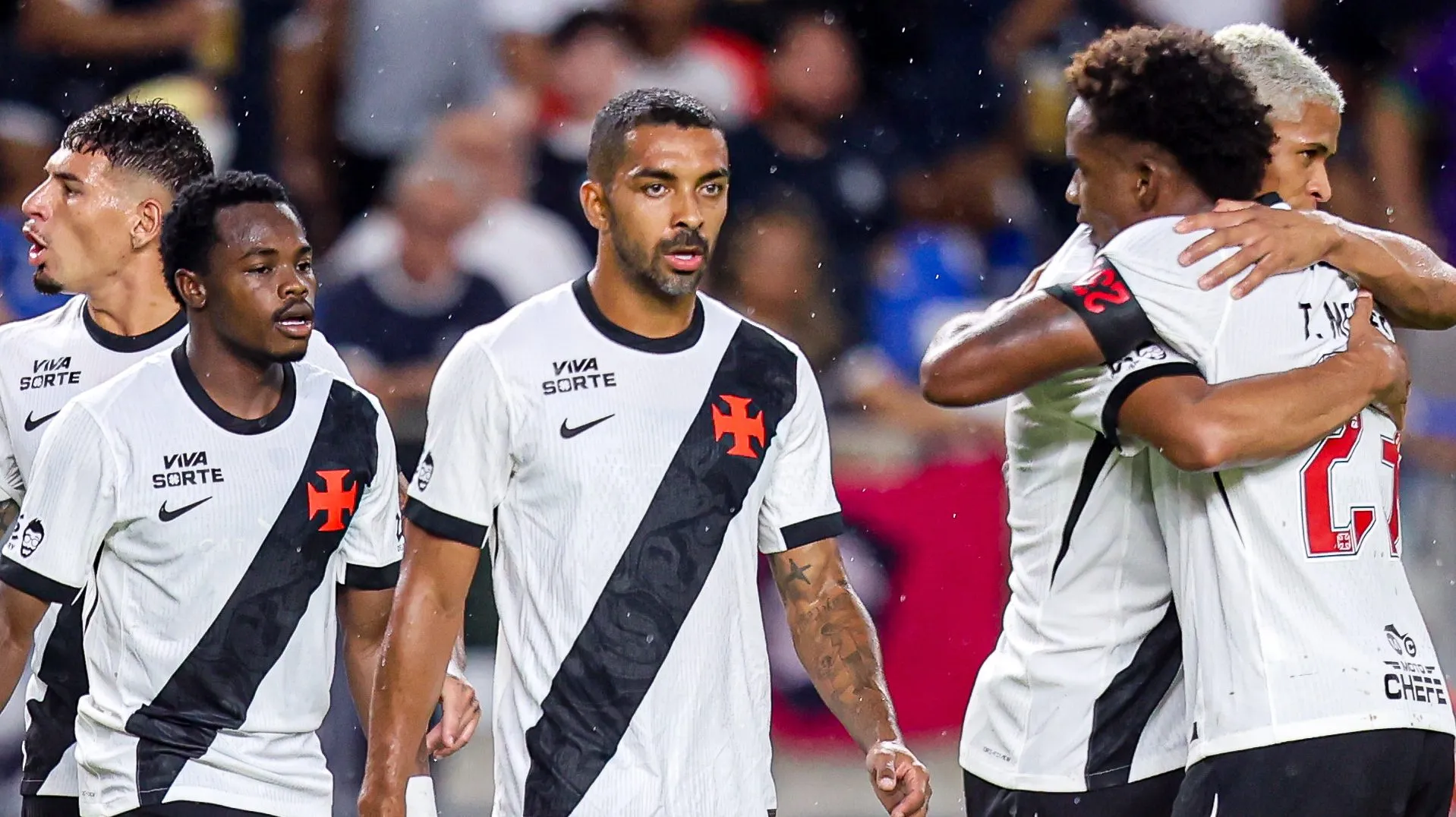 Jogadores do Vasco