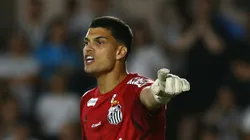Gabriel Brazão, goleiro do Santos - Foto: Mauricio De Souza/AGIF