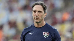Luis Zubeldía em jogo do Fluminense.