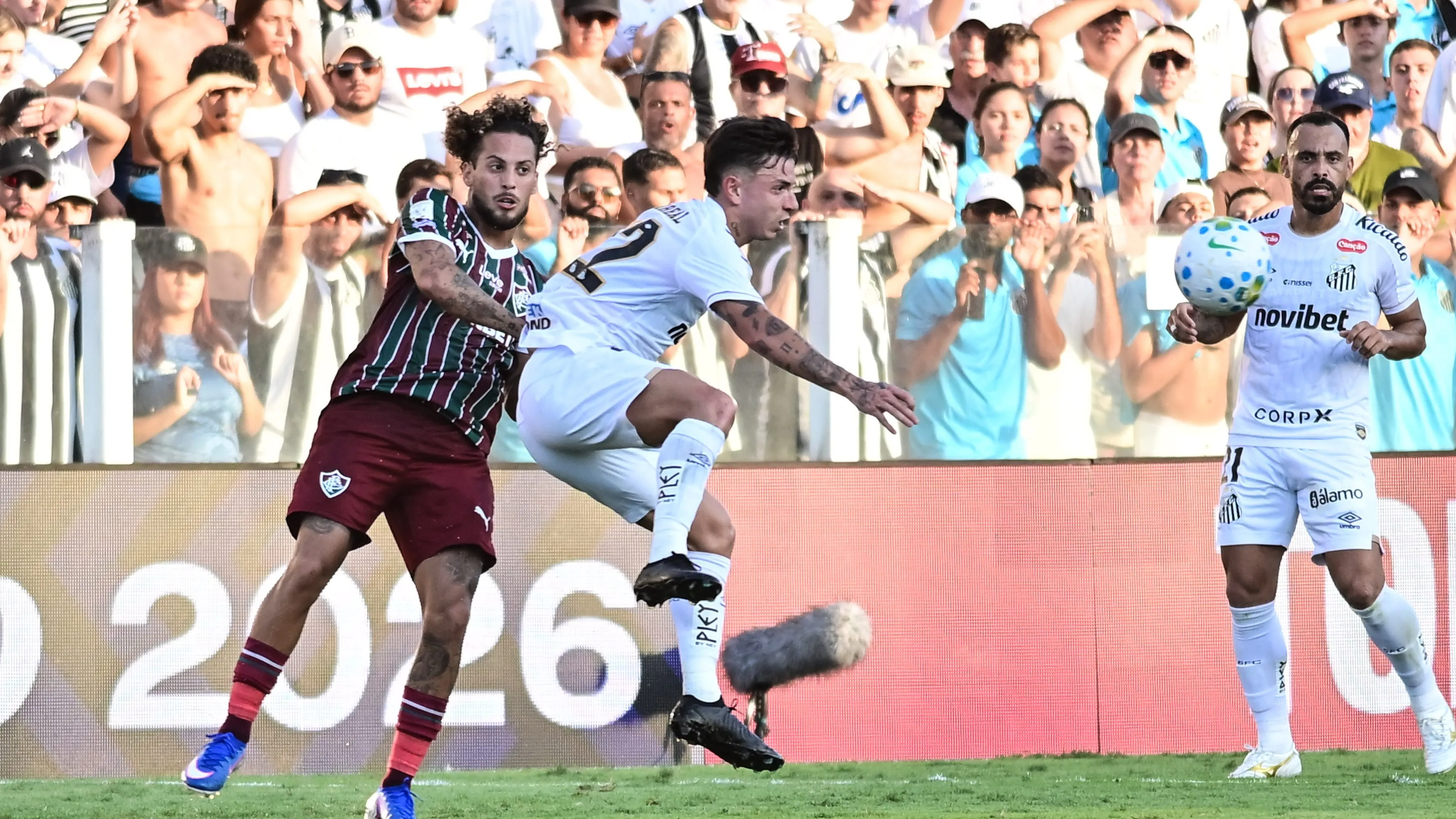Fluminense x Santos. Foto: Jota Erre/AGIF