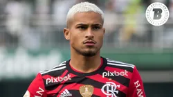 João Gomes ex-jogador do Flamengo e atualmente no Wolverhampton, que foi rebaixado na Premier League