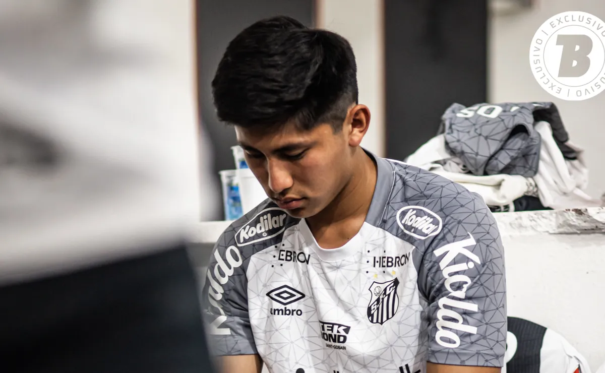 Miguelito pode acabar jogando em outro time do Brasil caso não renove com o Santos