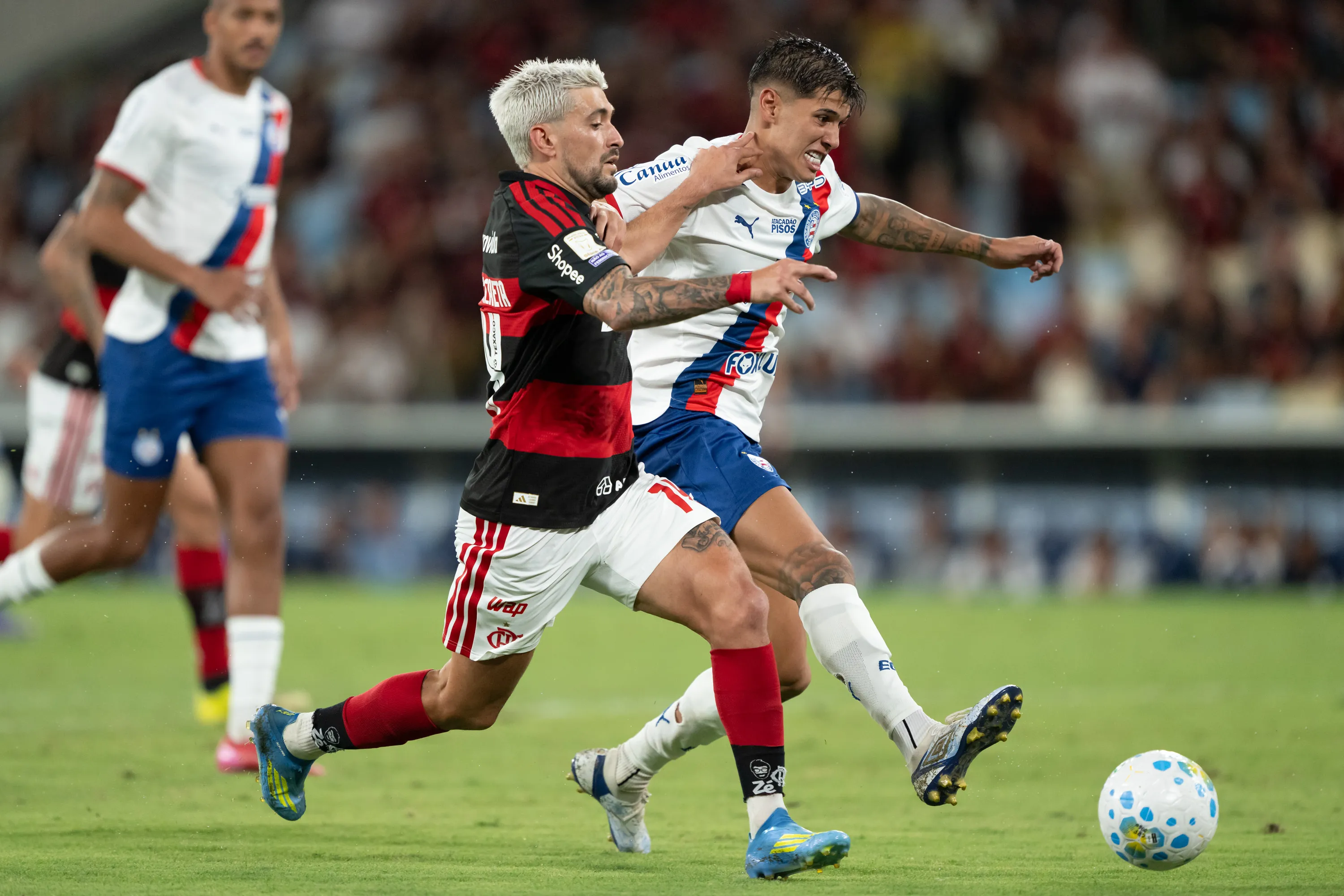 Flamengo vem de vitória sobre o Bahia. Foto: Jorge Rodrigues/AGIF