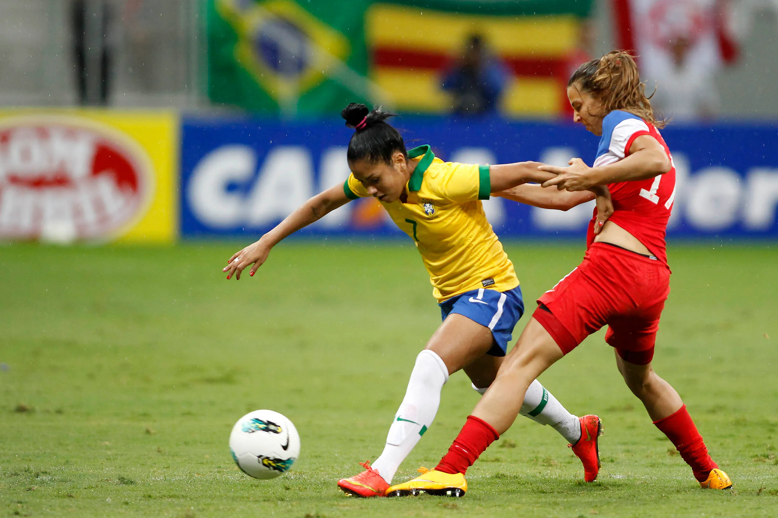Brasil x Estados Unidos. Foto: Adalberto Marques/AGIF
