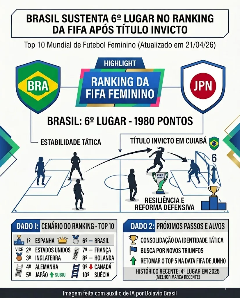 Infográfico gerado pelo Gemini AI/Bolavip Brasil
